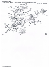 Thermostat - Thermostats  89°C  GM 6,5L Diesel